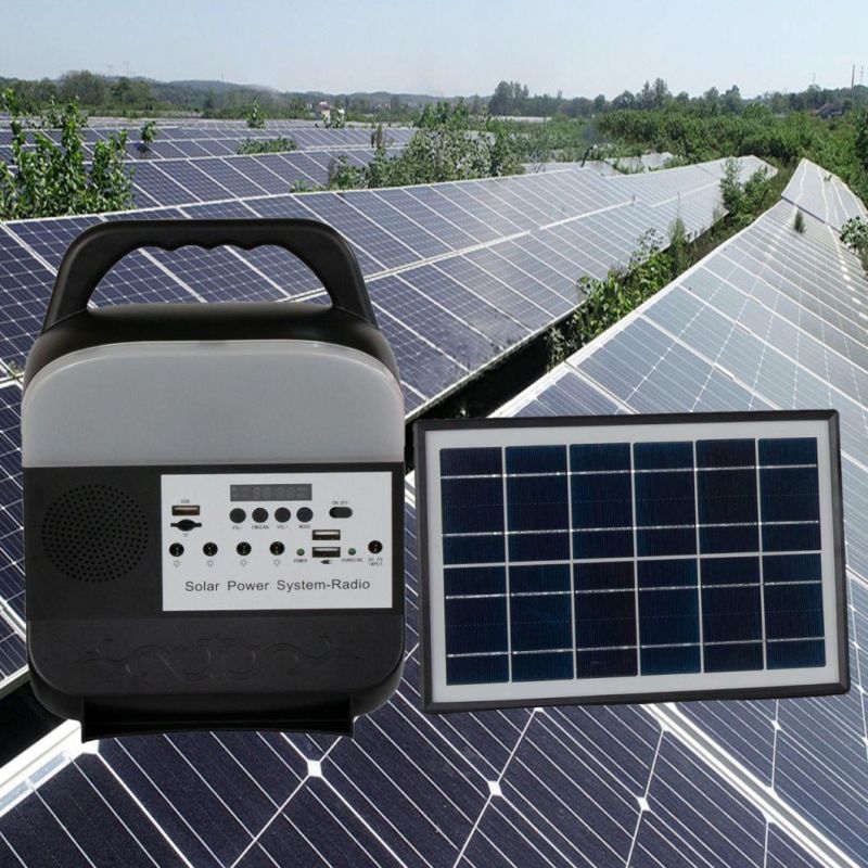 Global Sunrise Portable Solar Light Kits with 3PCS 8000mAh LED Lamps Solar Generator Sre-685