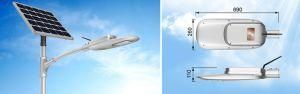 30W 50W 60W 80W 100W TUV CE ISO Certificate Outdoor Solar Street Road Garden LED Light