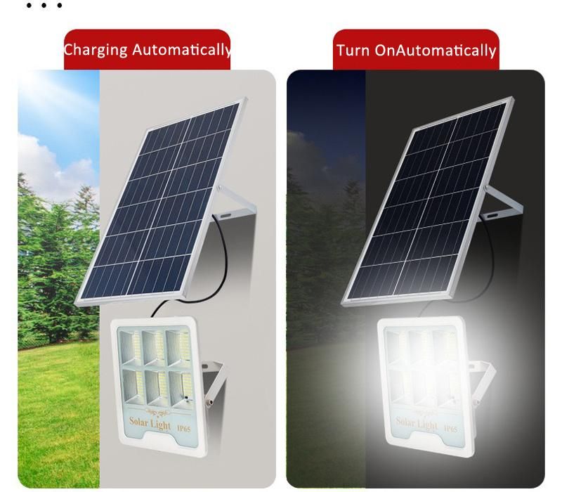 High Quality Outdoor Aluminium IP65 Waterproof 100W 200W 300W LED Solar Flood Light