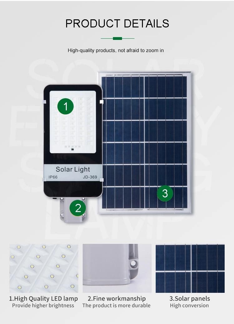 Solar Street Lights Long Lifespan Street Solar Light Energy Saving All in One Solar Street Light LED Solar Power Station