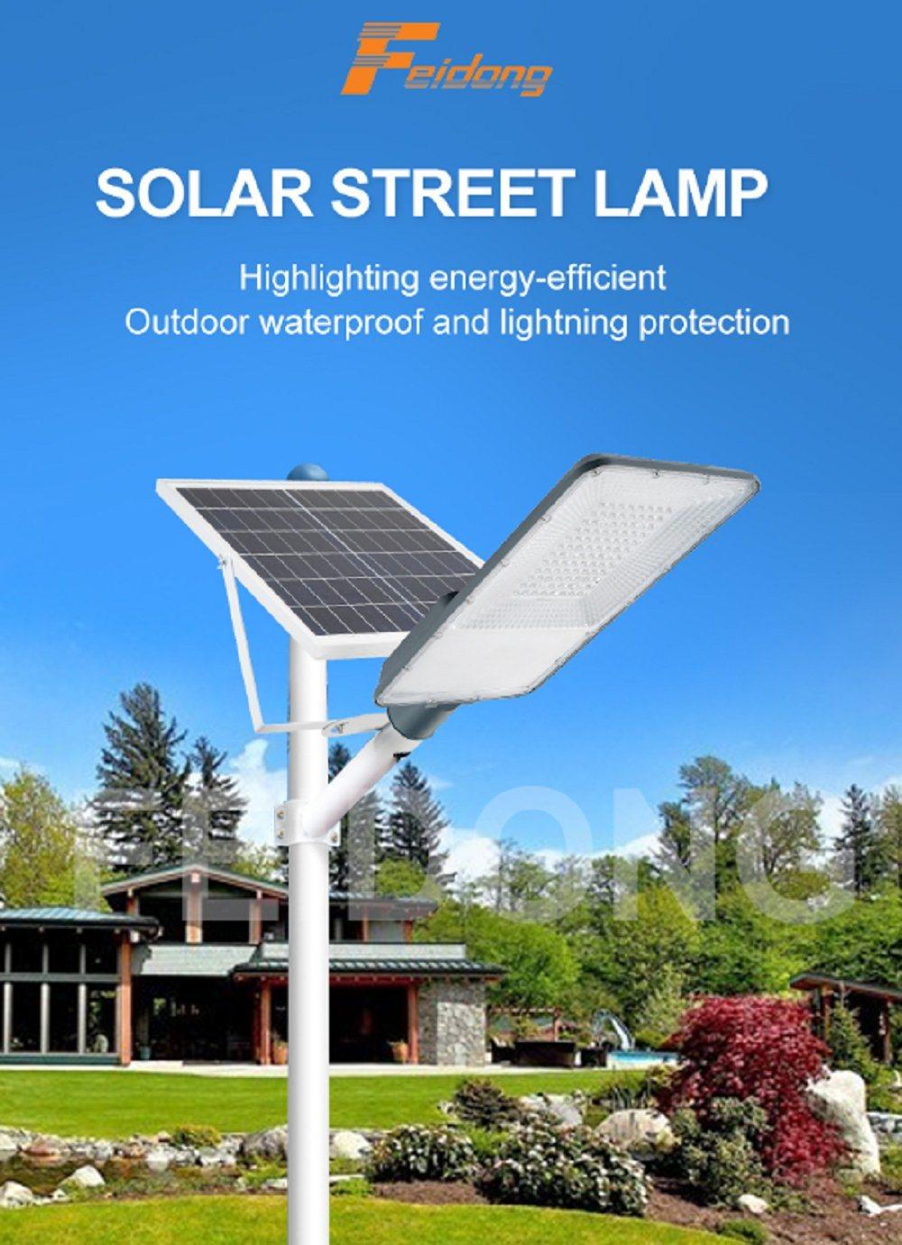 Waterproof Long Brightness All in One Seperated LED Solar Street Light