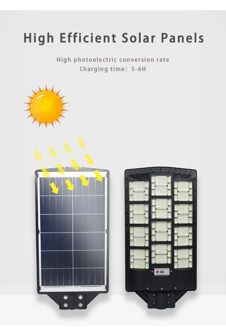 High Power 100W 200W 300W Solar LED Lamp Street Lights