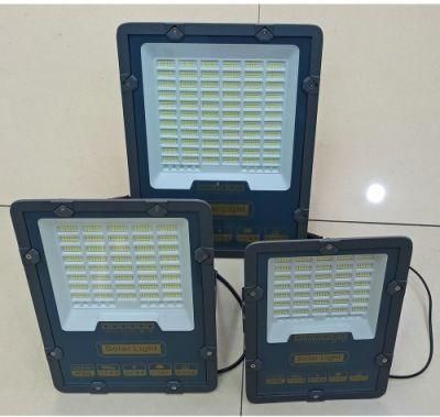 Yaye 2021 Good Price Sensor 200W Outdoor Solar LED Flood Garden Light with Remote Controller (Available Watts: 50W/100W/200W/300W/400W)