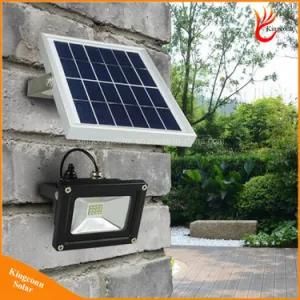 Warm White 12LED Solar Garden Floodlight for Wall Lawn Street