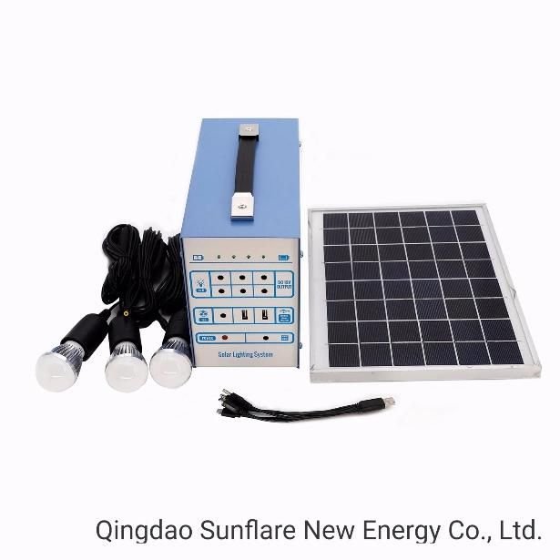 20W/18V Solar Energy System with 12V/9ah Lead-Acid Battery