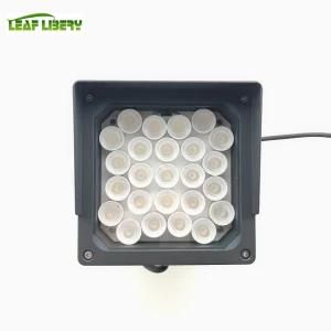25W IP67 High Power Square Landscape Lamp, Landscape Lamp, Black Garden Lamp
