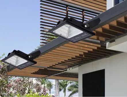 60W Motion Sensor LED Solar Flood Lighting Lamp Streetlight for Outdoor Garden