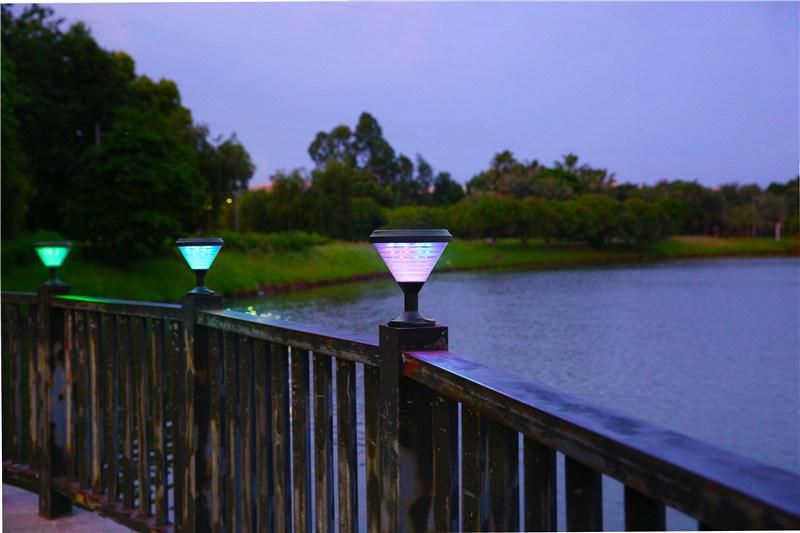 Illumination Small Solar Deck Post Garden Lanterns Porch Lights for Backyard
