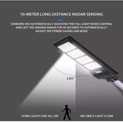 Xh Die Cast Aluminum Part Garden Lamp IP65 Outdoors Waterproof IP65 Integrated All in One LED Solar Street Light