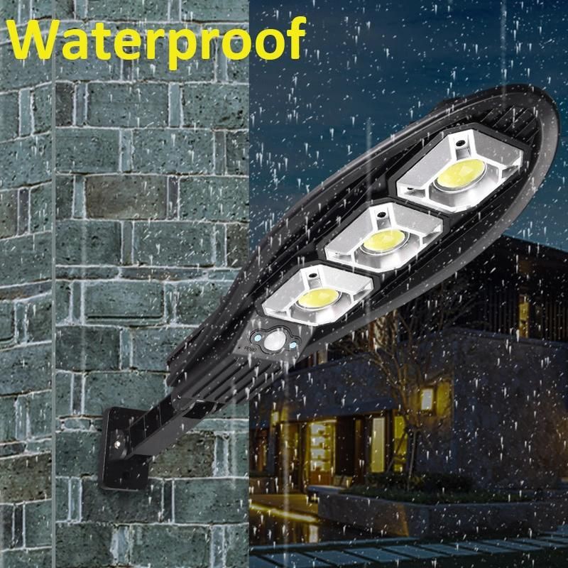 Outdoor Waterproof Solar Light with Motion Sensing Remote Control for Garden Wall