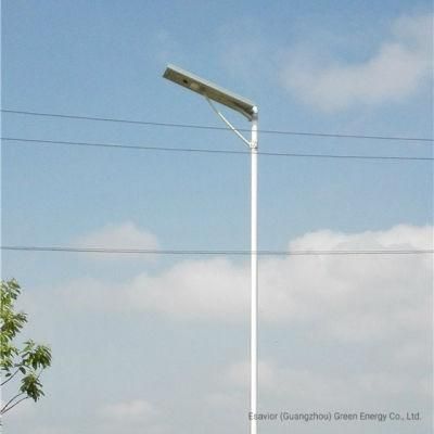 60W All in One LED Solar Street Light Energy Saving High Brightness Solar Lamp 6000-7200lm