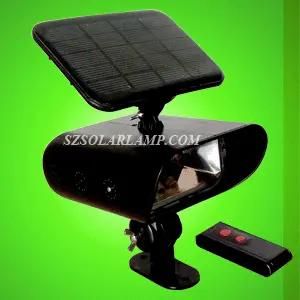 Solar Remote Control Plastic Light