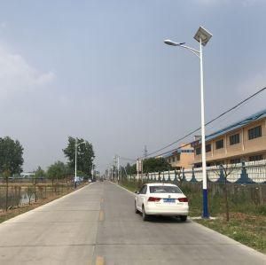 IP65 Waterproof Super Brightness 50W Warm White 130lm/W-150lm/W LiFePO4 Battery Solar LED Street Lighting Solution