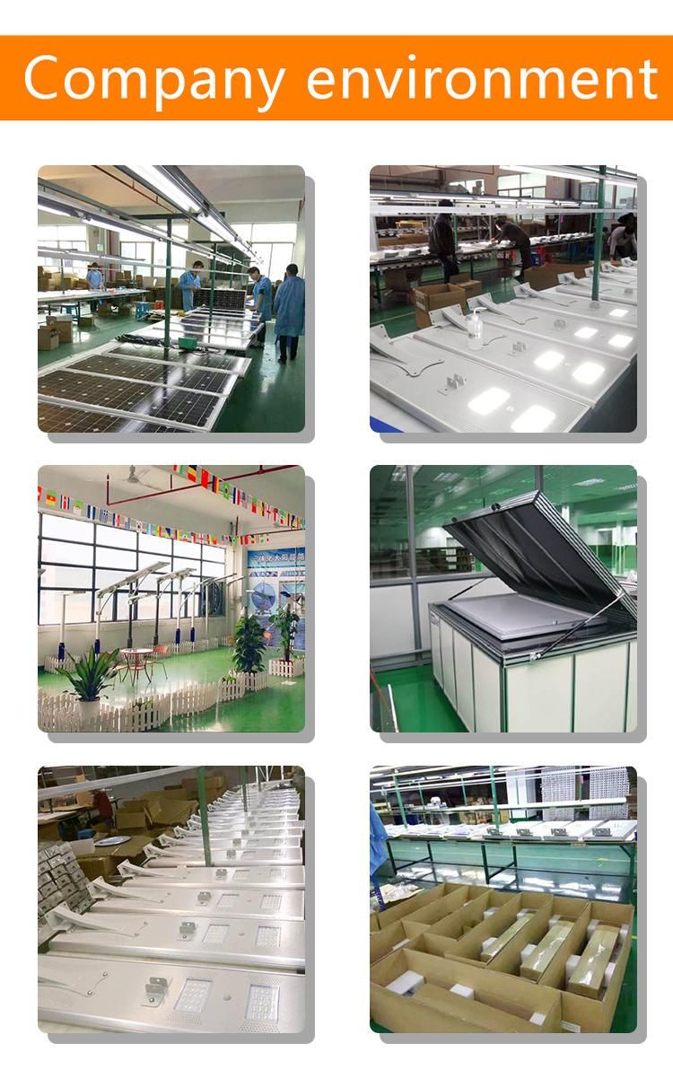 Factory Price Integrated Solar Street Light Project