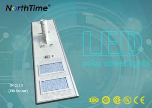 LED Bridgelux Chips Lithium Battery Solar Street Light with Ce/RoHS/IP65