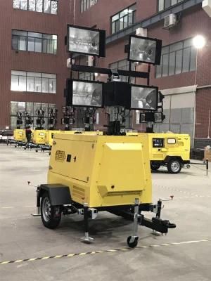 Robust Power Manufacture 4000W High Bright Diesel Lighting Plant