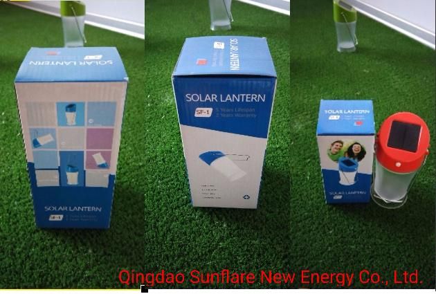 Durable Small Solar Lamp Lantern for No Electricity Area