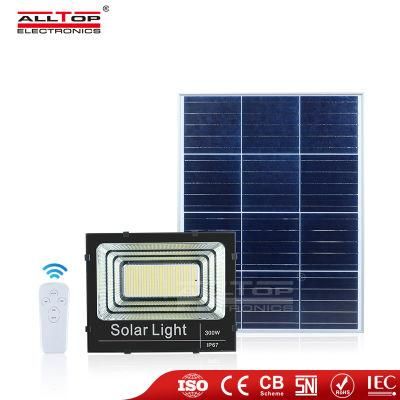 Alltop Hot Sales 25W 40W 60W 100W 200W 300W Housing Waterproof IP67 Outdoor Stadium LED Solar Power Flood Light