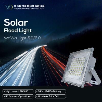 Factory Price Solar Flood Light 5000lm High Efficiency Solar Panels Outdoor Lighting