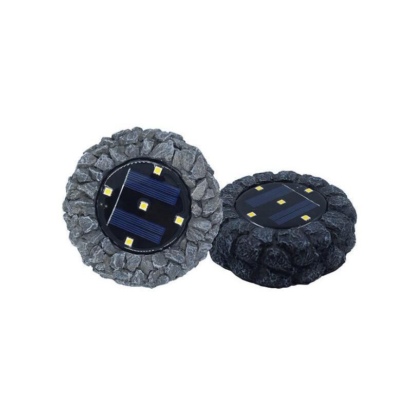 Solar Outdoor Rock Garden Lights, LED Design for Gardens, Pathways and Patios Esg11900