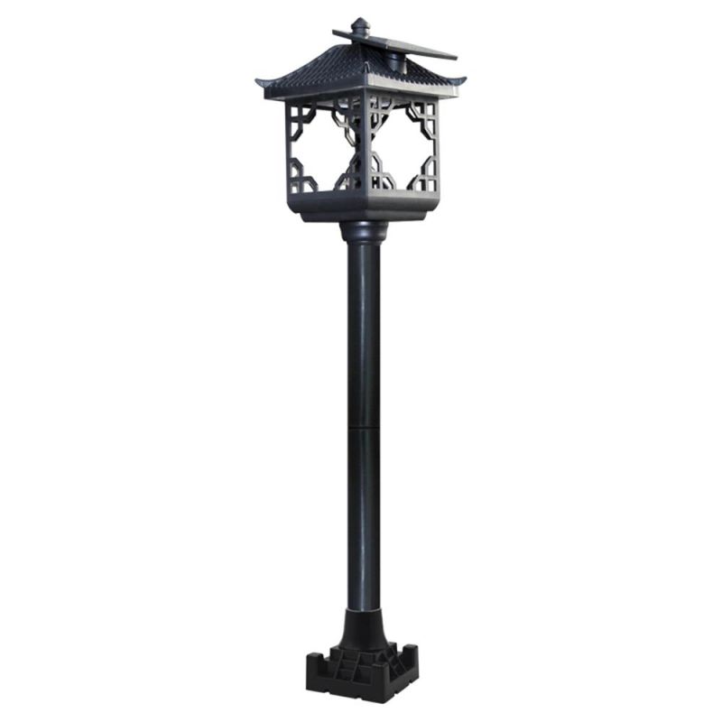 Solar Wall Lanterns Solar Panels, Dusk to Dawn LED Outdoor Wall Sconce, Anti-Rust Waterproof Wall Lanterns Aluminum, 3000K Warm White, Matte Black