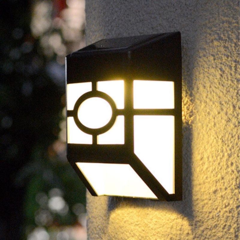 Solar Outdoor Waterproof Wall Lamp Courtyard Decoration Atmospheres Light Wyz19674