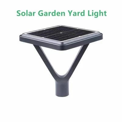 New LED Lightings Top Post Outdoor Yard Landscape Path Lighting Solar Garden Light with LED Light