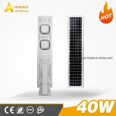 LED Solar Light, Waterproof LED Solar Powered 40/80/120 Security Street Light with Remote for Exterior Roads Yard Garden Pathway