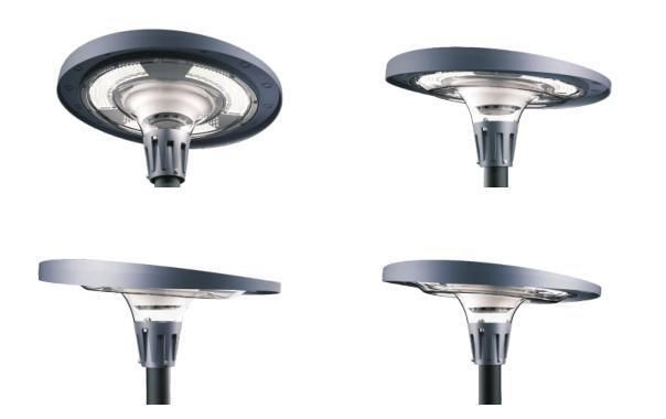 2022 UFO RGB 800W 1200W Outdoor Lighting Street Solar LED Garden Light for Park Parking Lot