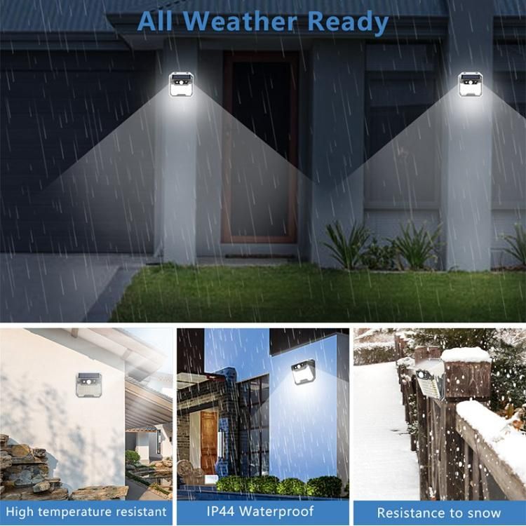 LED Solar Energy Light PIR Motion Sensor Outdoor Solar Lamp IP65 Waterproof Wall Light Solar Sunlight Powered Garden Wall Light