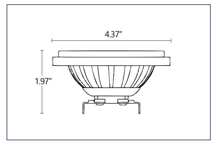 Ltv IP67 PAR36 Light Bulb 6W Spotlight for Landscape Lighting Fixture