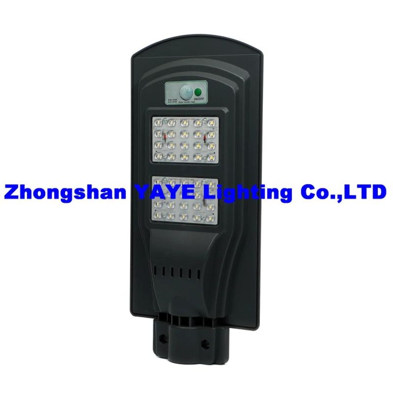Yaye 18 Hot Sell High Quality Good Price 100W Outdoor All in One Solar Street Garden Road Lamp with 1000PCS Stock/Radar Sensor/Remote Controller