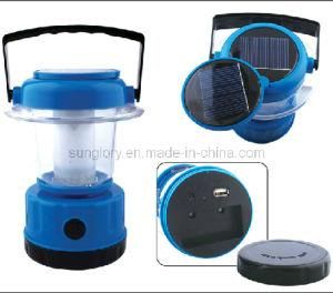 Portable Solar LED Lantern with Mobile Charger (HSX-T90A)