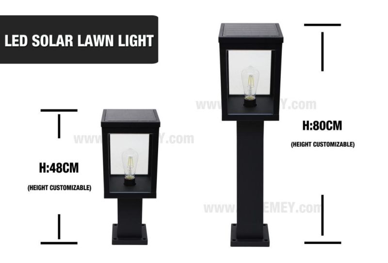 Automatic LED Solar Garden Light for Residential 3 Years Warranty