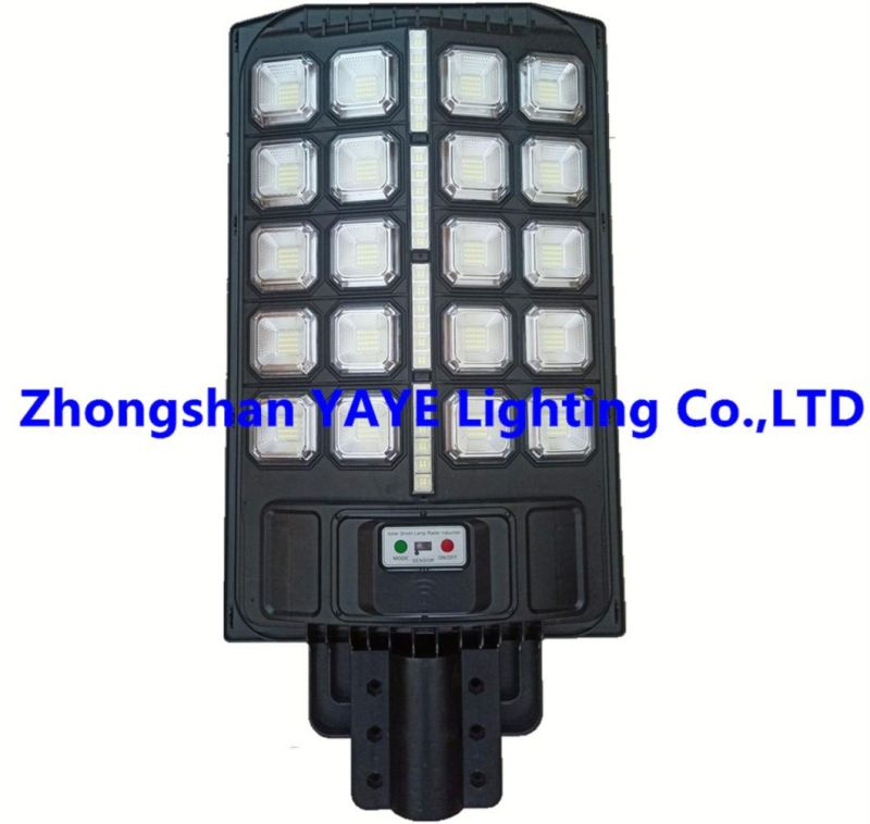 Yaye Hot Sell 300W UFO Solar LED Street Road Garden Wall Lamp with 500PCS Stock/ Radar Sensor/ Remote Controller/ Pls Contact Zhongshan Yaye Lighting Co., Ltd