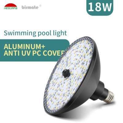 LED Bulb PAR56 Lamp IP68 Outdoor Swimming Pool Light with Edison Base E26 E27