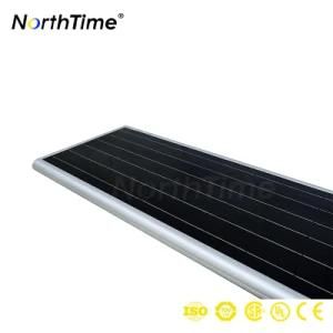 Solar Street Light All- in - One Design 4 Rainy Days with LED Bridgelux Chip High Lumens