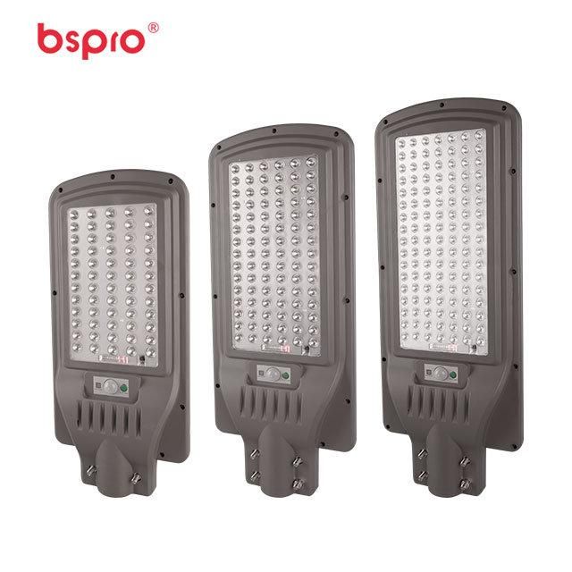 Bspro Integrated ABS 200W Hot Sell Outdoor Lighting Pole All in One Solar LED Street Light