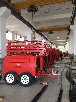 Diesel Generator Powered LED Light Tower