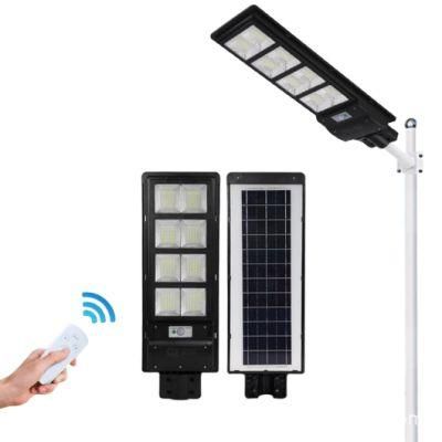 Amazon Hot Sale Solar Lamps Aluminum LED Light 12W Waterproof Outdoor IP65 Solar Street Lights