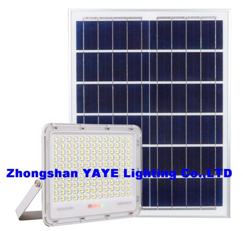 Yaye 2021 Hot Sell 60W/100W/150W/250W Solar SMD LED Flood Light Super Brightness High Quality Outdoor LED Solar Flood Light