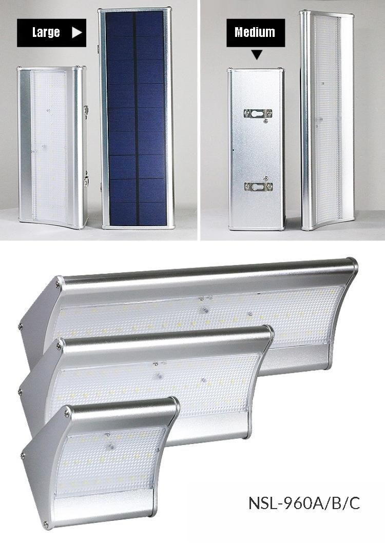 Most Popular Motion Sensor All in One Solar Wall Lamps for Garden Light