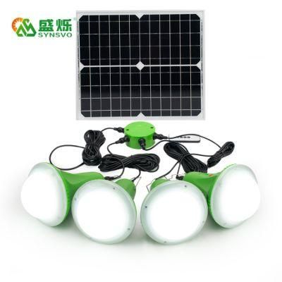 Four Colors High Quality Recycling Home Solar Systems of Lighting