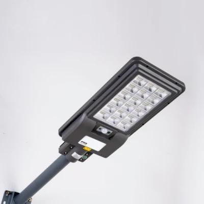 Hot Sale Remote Control Outdoor ABS IP65 Waterproof 50watt Integrated All in One LED Solar Street Lamp