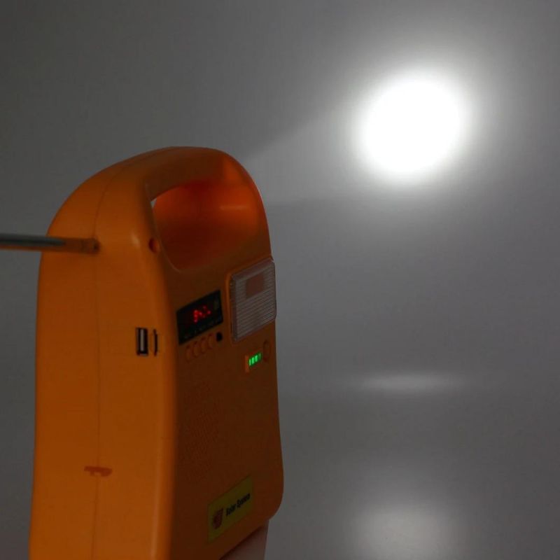 10W Portable Home Use Solar Lighting System Solar Kits Solar Generator