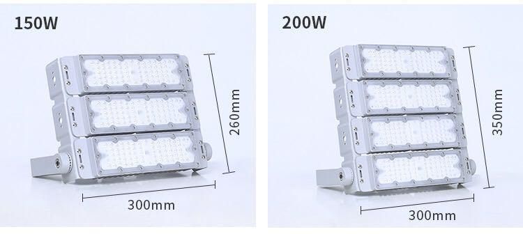 High Lumens 5 Years Warranty Super Competitive Modular Sports Feild Lighting 150W-600W LED Tunnel Light LED Flood Light