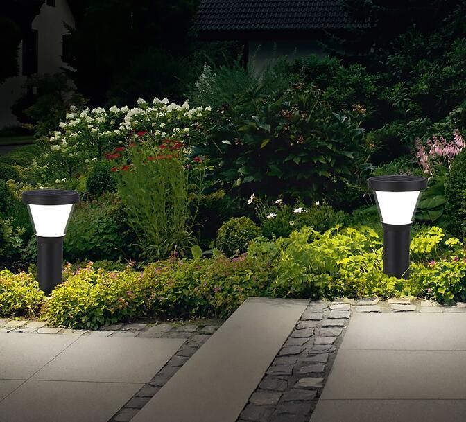 IP65 Outdoor Waterproof Aluminum Solar Garden Lawn Lamps