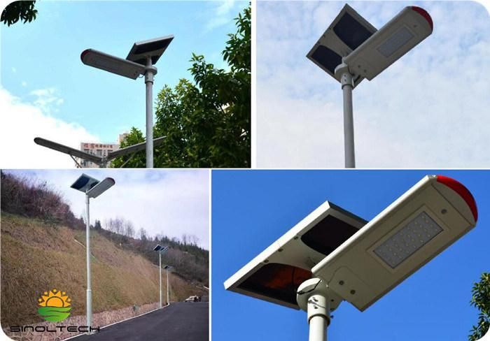 APP Control 80W All in One Integrated Solar Powered Street Lighting (SNSTY-280)