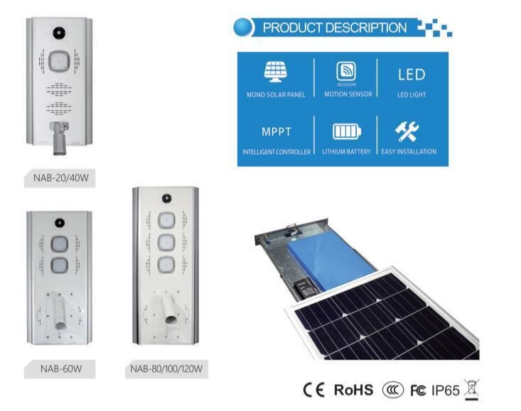 2020 New Product in China Streat Light Solar