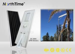 Integrated 6W-120 W Sun Power Solar LED Streetlishts with Motion Sensor
